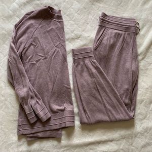 Lululemon Cashmere Sweat suit